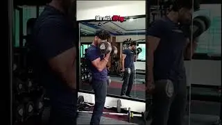 Day 1/100 to upload daily 1 video..🏋🏻 #gym #motivation #chestday #workoutcomplete