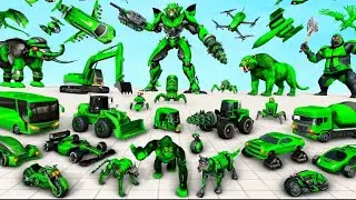 Elephant Robot Vs Lion Robot // Robot Wala Game // New Gaming 2023