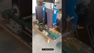 Automatic Belt Sander Cum Buff Polisher Machine Manufacturer | Ramato | Rajlaxmi Machine Tools