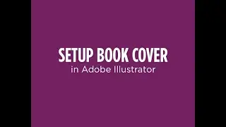 Set up a book cover in illustrator for print and ePub