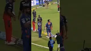 Virat Kohli vs Gautam Gambhir fight(RCBvsLSG) #shorts#viratkohli #shortvideo