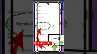 How To Restore/Recover Deleted Post On Instagram 2025 l How to get deleted post back on Instagram