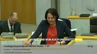 Budget 2026: Wirtschaft und Tourismus
