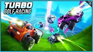 Let's Play Turbo Golf Racing - Part 1 - THIS GAME RULES