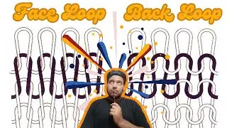 Face loop & Back loop drawing technique | Knitting | Textile Engineering | Quick & Easy Tips