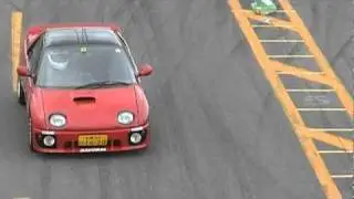 2010/10/3「車DE大運動会！」Drag-Braking AZ-1 VS ロードスター