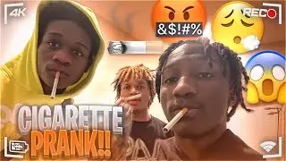 Cigarette prank on BRIL, LEEK, BROCK & NAZ