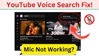 Tv Youtube Mic Not Working Problem Solved | Youtube Voice Search Not Working Android Tv