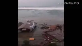 Tsunami Palu Indonesia - Footage before & after