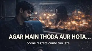 Agar Main Thoda Aur Hota &ndash; One Sided Love Song | Emotional Regret | Hindi Sad Song 2026.