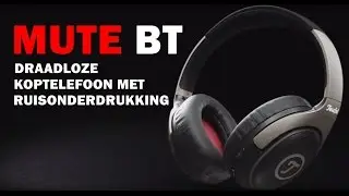 MUTE BT: gesloten HD-bluetooth koptelefoon met actieve ruisonderdrukking