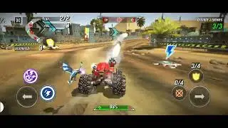 My Fighter car target 4 enemy destroy clear #carraching #fightergames