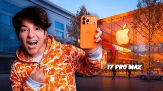 DORMI EN LA CALLE PARA COMPRARME EL NUEVO IPHONE 17 PRO MAX