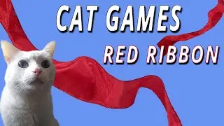 Cat TV - Cat Games - RED RIBBON !
