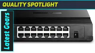 Лучший 16-портовый коммутатор: неуправляемый коммутатор TP-Link TL-SF1016D