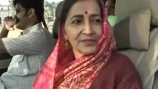 BJP candidate Garima Singh casts her vote along with family in Amethi