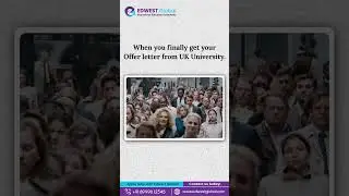 When You Finally Get Your UK University Offer Letter  Study Abroad with EdwestGlobal #edwestglobal
