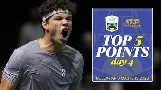 5 лучших моментов дня 4 | Rolex Paris Masters 2025
