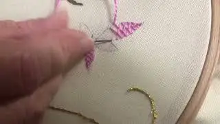 Gölge işi yaprak tekniği, kolay yaprak nakışı ,leaf embroidery