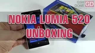 Nokia Lumia 520 Unboxing and First Setup - GSMDome.com