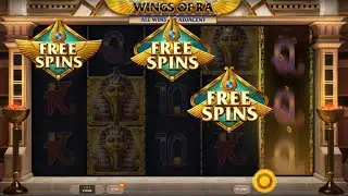 Wings Of Ra Bonus Feature (Красный тигр)