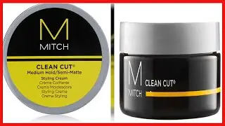Paul Mitchell MITCH Clean Cut Styling Cream for Men, Medium Hold, Semi-Matte Finish, For All Hair