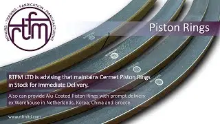 RTFM LTD offers Cermet Piston Rings