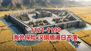 海外探险，汉旗插遍日不落：大海的尽头是金山银海！海军上将寇曙光远征扶桑，大汉舰队威震五洲！ #大航海时代 #海外殖民 #海军威武 #高远 #日不落帝国 《汉旗天下：新秩序的征战》1121 1190