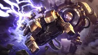 Wild Rift Blitzcrank Custom Skin Preview - League of Legends