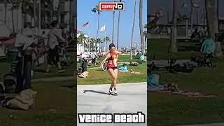 🌴🎵 AFRIKA MY HOME PT 4 VENICE BEACH ROLLER DISCO PLAZA 🌞 #rollerskating #grind #disco