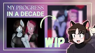 I'm refreshing my 10 y/o MLP art and babbling | WIP