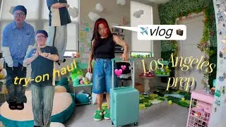 Queer Diaries ✈️ trip prep for Los Angeles and Asia, squishmallows, work & cooking for my nail techs