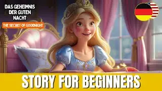 Learn German with Stories | The Secret of Goodnight | Easy German Stories | A1-A2