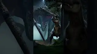 T-Rex vs The Monster of the Swamp | Horror Battle!  #dinosaur #fantasy  #scifi