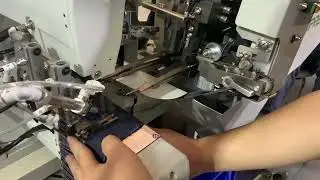 SP 254D H Double needle belt loop machine