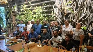 DISKUSI Santai Bersama  Anggota DPD  RI  CAREL SIMON PETRUS SUEBU