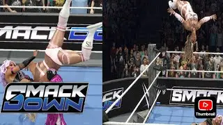 WWE 2K25 REMATCH-TIFFANY STRATTON VS AMAYA|SMACKDOWN