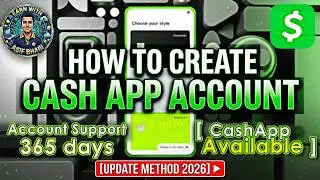 How to Create Cash App Account 2026 Step by Step Guide|English Video |Cash App Avl #Cashapp #chime
