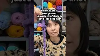 Не знаю, кому это нужно, но волшебное кольцо &mdash; это всего лишь развязанный узел.