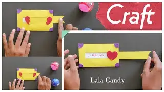 Love Proposal Idea💖| Best love proposal craft | Heart slider card making