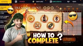 TREASURE HUNT EVENT 🇮🇳 Free Fire MaX