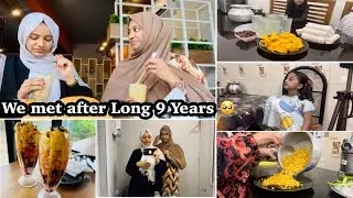 9 വർഷത്തിന് ശേഷം 🥺 We met after long 9 Years❣️Meetup Vlog | ഇന്നുന്റെ First നോമ്പ് തുറ | Ifthar vlog