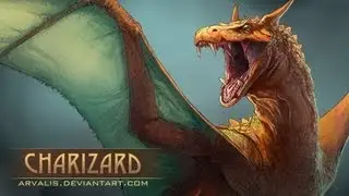 Let's Draw Realistic Charizard