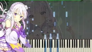Re:Zero ED 2 - Stay Alive [Piano Tutorial] (Synthesia)