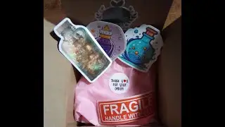 Packing An Order for Celia #ASMR #ASMRsounds #OrderPacking #Dice #Stickers