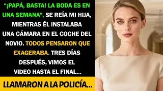Mi padre puso una cámara en el coche de mi prometido  Tres días después, llamamos a policía al ver…