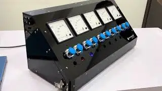 Test Panel for Milli Ampere Measurement Production fixture #fixture #pcb #test #automation #science