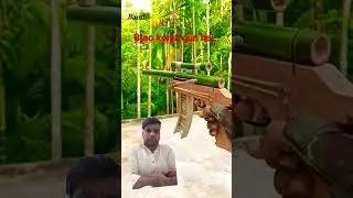 #bamboogun #bamboo #toy #slingshots #comedy #badshah #waterpark #bambooart #funny #toys