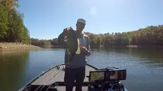 Fishing a Tube for Smallmouth Bass on a Highland Reservoir