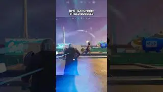 Bro had UNLIMITED Shield Bubbles😂